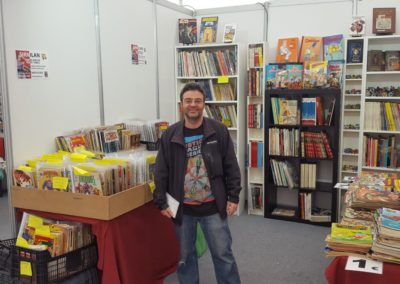 Sirnilan Cómics en la IV Feria del Cómic y el Fandom de Villalba