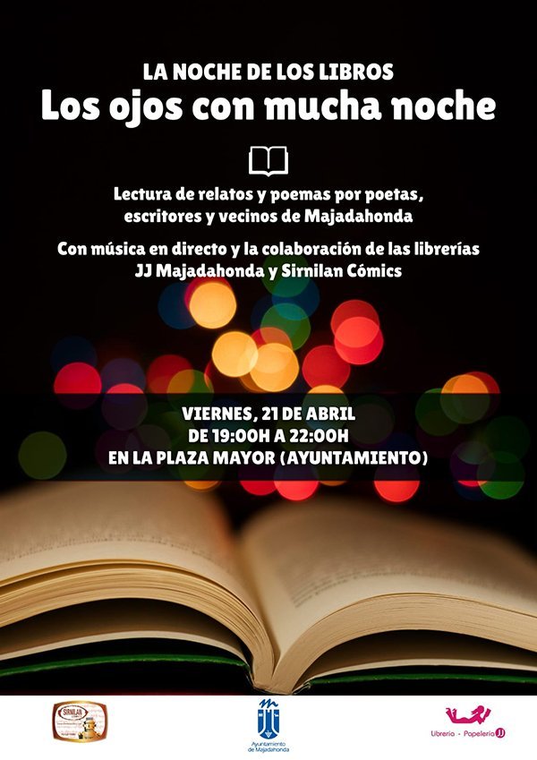 LA NOCHE DE LOS LIBROS MAJADAHONDA 2023